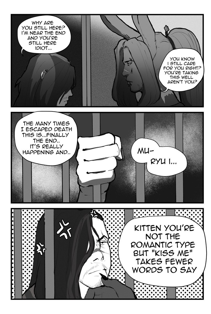 songsnekoart's tweet photo. Part 2

#songstressneko #clipstudiopaint #comic #mangaart #manga #originalcharacter #oc #angst #bjbb #bunny #ryu #cinyuu #prison https://t.co/GEuGQ3THks