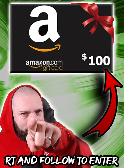 For hitting 100k subscribers we are giving away a $100 gift card. It can be amazon, psn, xbox.

RT and follow to enter. 1 winner selected in a few days.