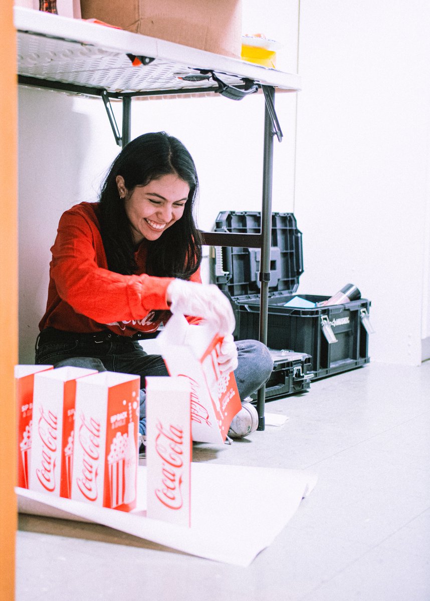 CcrfMagic's tweet photo. Are overnight shoots fun? Of course, but they can also be extremely hard and stressful. Set dresser Nadia Jarad is sure having fun getting our props ready!

#ColumbiaMagic
#CCRFmagic
#ColumbiaCollegeChicago
#CocaColaRefreshingFilms
#Chicagofemaleartist
#productiondesign https://t.co/ZLFK3XysTb