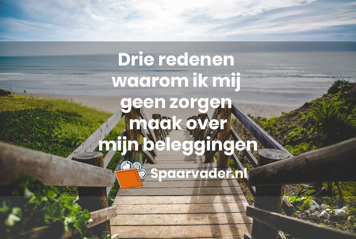 spaarvader's tweet photo. Drie redenen waarom ik mij geen zorgen maak over mijn beleggingen https://t.co/wOX3R5uNzT #geld #beleggen #sparen #belegging #recessie #coronavirus #zorgen https://t.co/4W6h7lFnix
