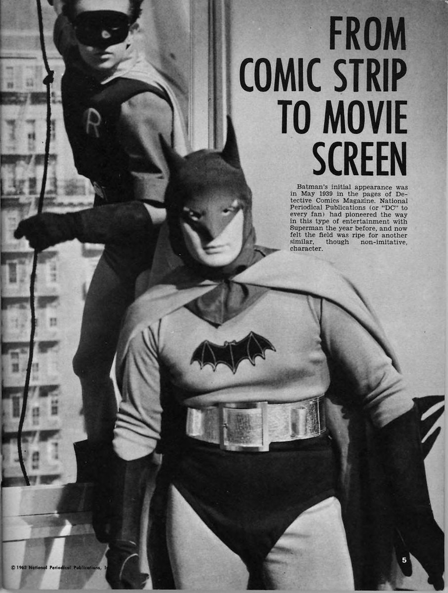 1943年のバットマン、春先のちょっとした変態に見えてしまう。コスチュームと体型のもったり感のせいか。
時節柄、悪役は日本人という設定。 