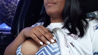 Aquí voy de camino a la Playa con mi @solteroval1 a pasar un candente fin de semana con los Cuernos gigantes a mi Pandito
