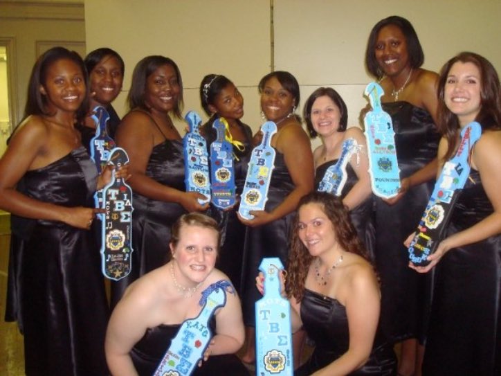 🎶 On April 19, 2008 we were found 🎶

Today we celebrate our 10 amazing charter mothers who founded the Iota Lambda chapter of Tau Beta Sigma 12 years ago! 💛 We thank them for their contributions to making our great organization, and for allowing us to have the sisTAUhood! 💛