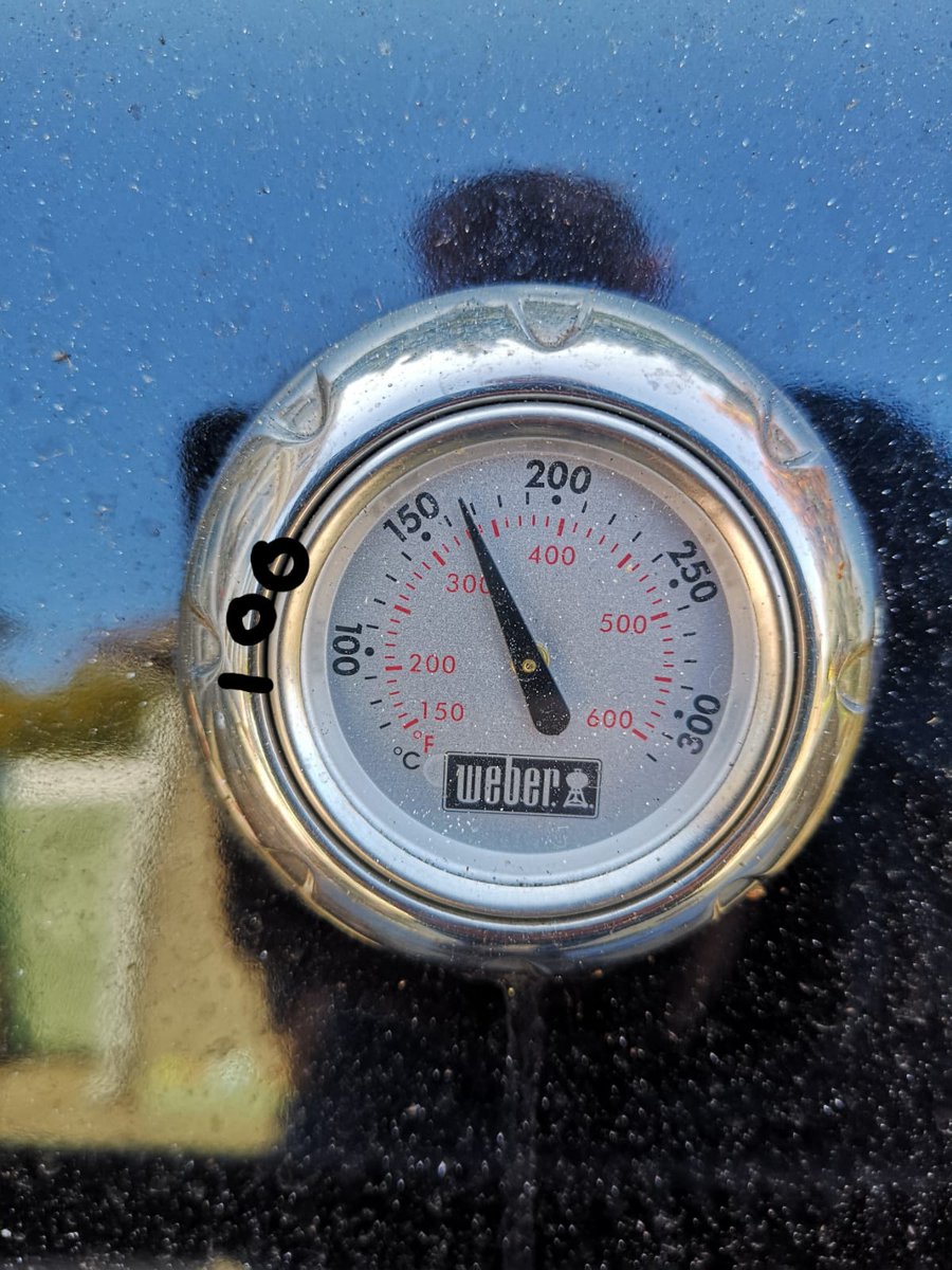 resintooth's tweet photo. @Weberbarbecues hey, can you tell me why the 100° and 300 ° are a different way round than the other numbers on your bbqs please. https://t.co/T3TkzIYYOT