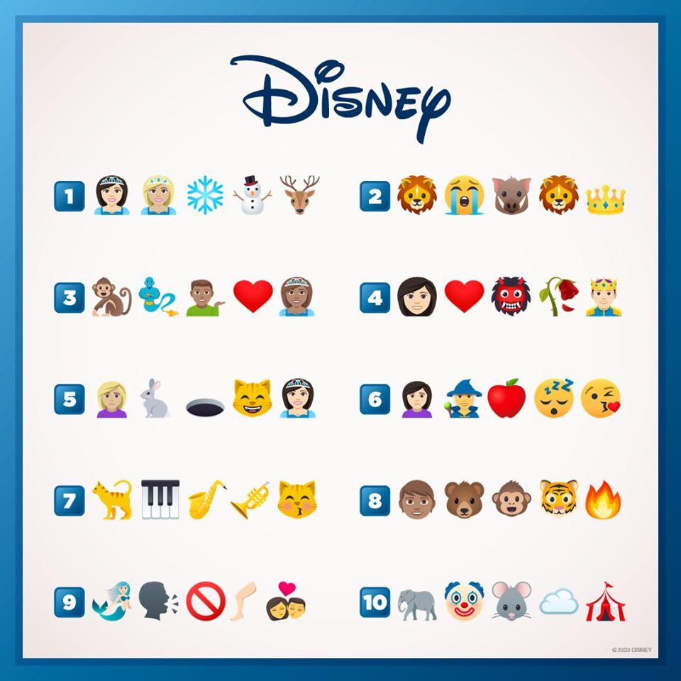Disney UK ar you guess the movies from these emojis? 🤔 #DisneyMagicMoments https://t.co/sMANU2sV65" / Twitter