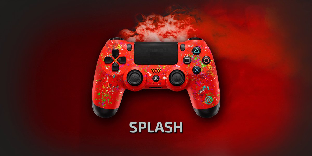 6Kskin's tweet photo. Os presentamos el modelo SPLASH☄️ Se trata de una carcasa termocromática, los colores cambian con la temperatura de la piel.
Compatible para mandos PS4. Consigue la tuya en https://t.co/cGrc1iD7dB 💥
#6KSKIN #carcasamando #controllershell #controllercase #PS4 https://t.co/4ijDN3KKfu