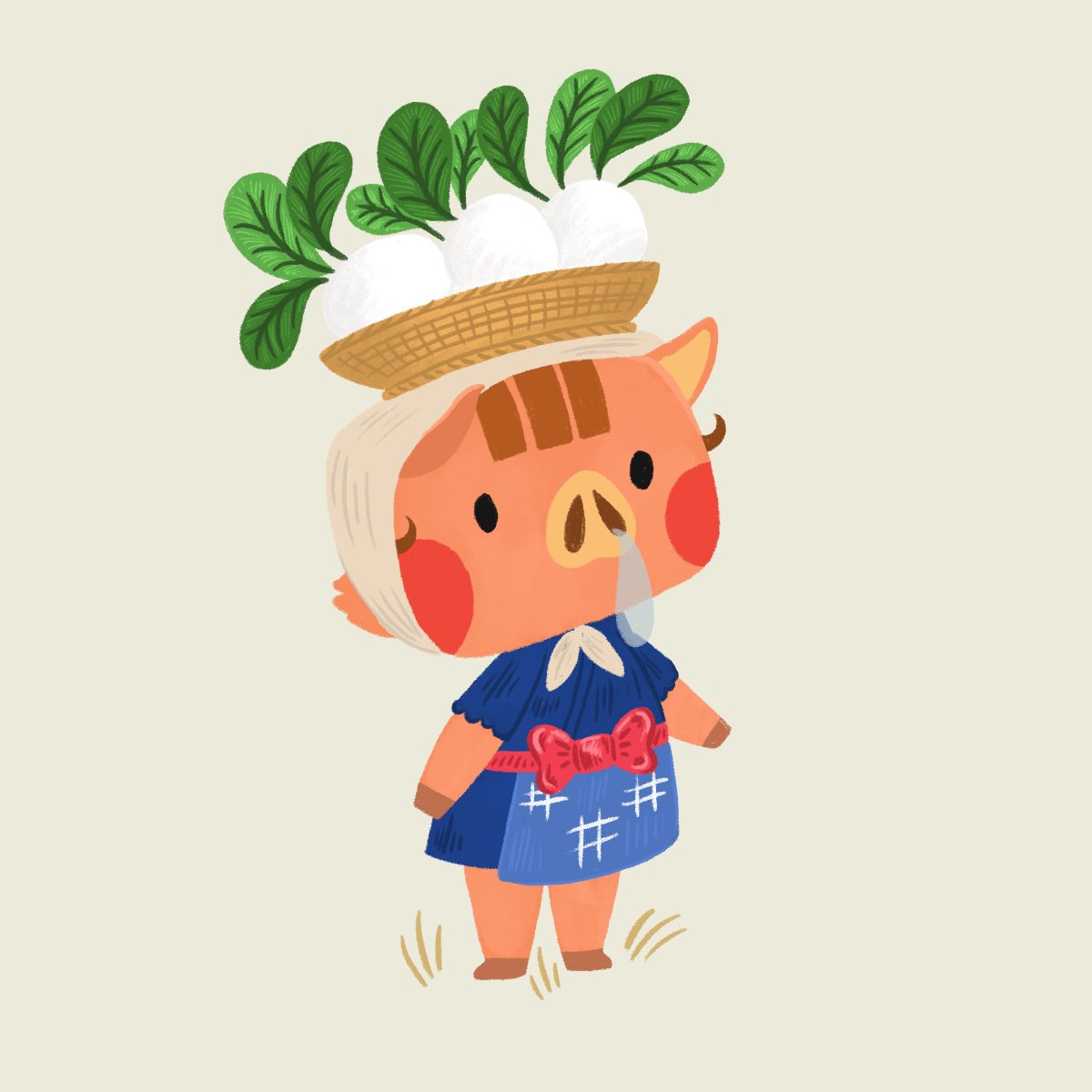 shaunaparmesan's tweet photo. Oh hi, it's me, taking a breath of air before I dive back into Animal Crossing. #animalcrossing https://t.co/7Xupv6GUOC