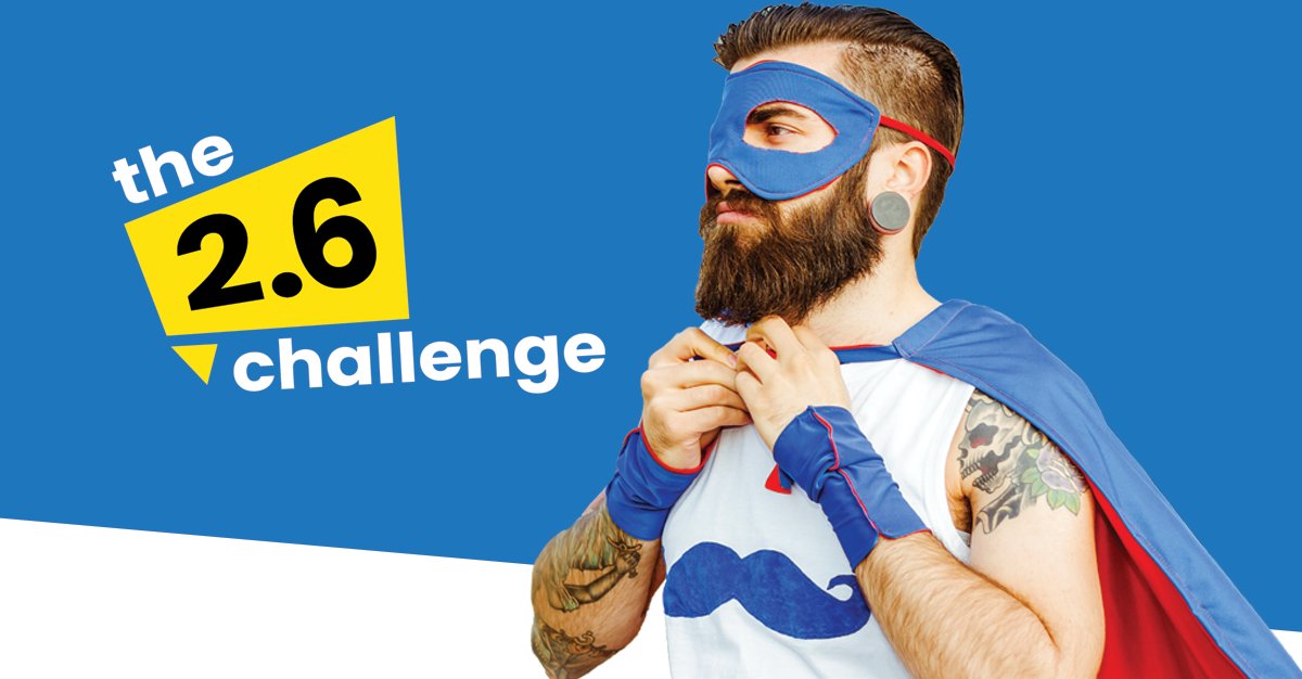 Fancy running 2.6 miles or maybe 26 metres 26 times?

Check out <a href="/LondonMarathon/">TCS London Marathon</a>'s #TwoPointSixChallenge. A challenge for all ages and abilities. Think of an activity involving the numbers 26 or 2.6 and complete it on or after 26 April.

Visit 🧡 mndassociation.org/two-point-six for more!