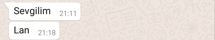 Harika bir eşim var