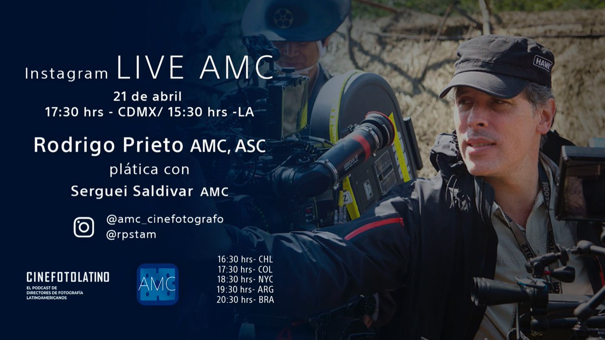 AMC_Cinefoto's tweet photo. "Amores Perros" película fotografiada por Rodrigo Prieto AMC, ASC y dirigida por Alejandro González Iñárritu. Te invitamos a ser parte de esta plática en vivo entre Rodrigo Prieto AMC,ASC y Serguei Saldívar AMC a través de nuestra cuenta oficial de instagram:@ amc_cinefotografo. https://t.co/Yf8lGhJ7aS