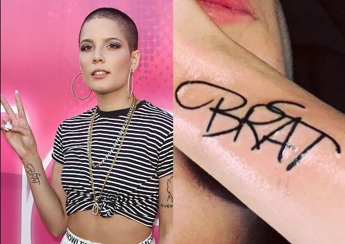 Halsey Adds Shocking New Marilyn Manson Ribcage Tattoo