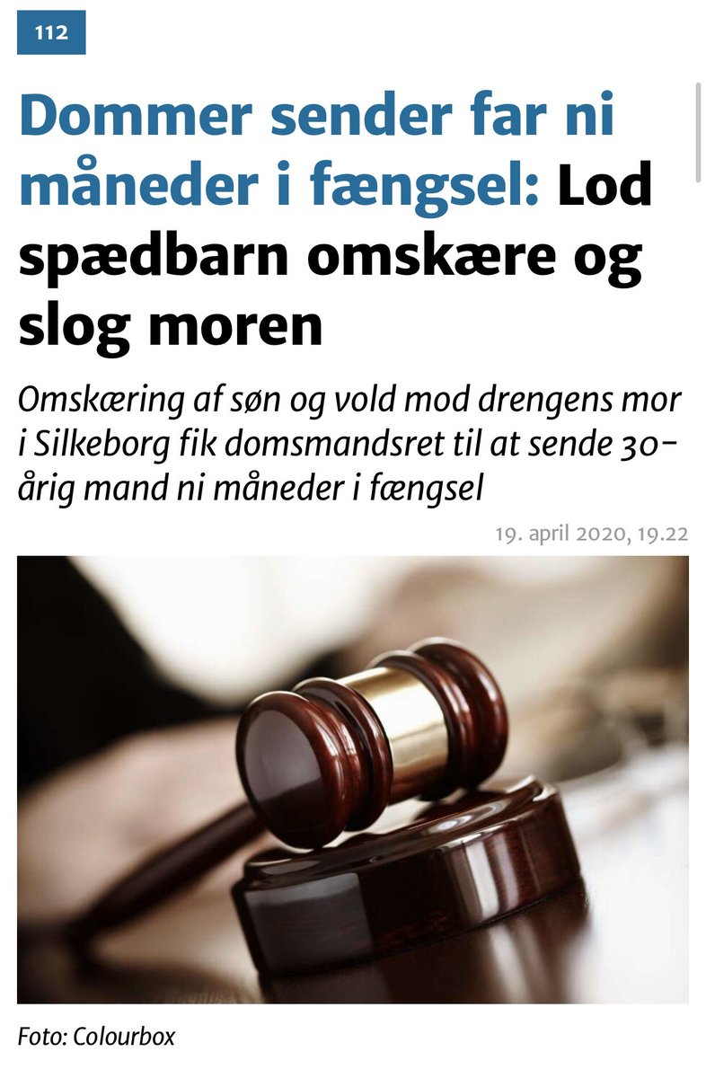 TFristed's tweet photo. Ni måneder for lemlæstelse af et spædbarn og vold mod barnets mor?
Det er helt til grin. Vi skal have et generelt forbud mod omskæring, og bryder man forbuddet skal straffen være til at forstå!
#dkpol #dkmedier #vardepol https://t.co/Y82BvTXzhc