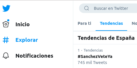 riavre's tweet photo. 19 de Abril 20:37
1·Tendencias
#SanchezVeteYa
745 mil Tweets
Captura de pantalla
RT, haz nuevo click con #SanchezVeteYa https://t.co/iCa6bzp3eJ