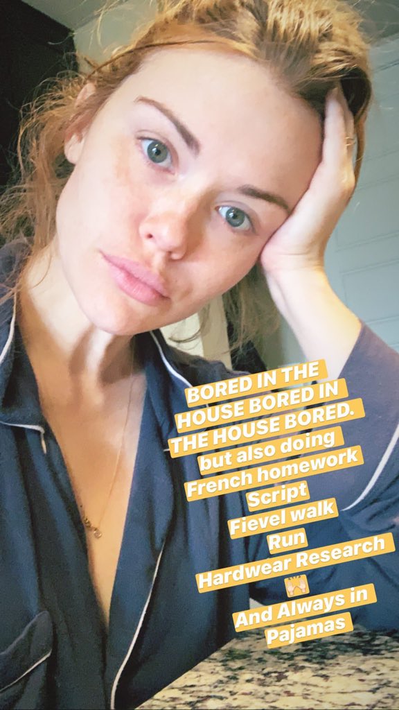 Holland from her instagram story.