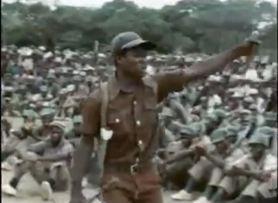 4/ This is Chris Makwambeni, aka, Cde Chapwititi Chehondo (CC) now, compared to then. Born in 1960 in Chipinge, he was only 19 when that video was taken. He was already in charge of a detachment as a commissar. Recall VP Chiwenga was only 23 at the time  @efmatyora