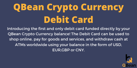 QbeanC's tweet photo. qbean coin is cashless, and our debit card has many benefits.
Register Today
https://t.co/Ft6Gvl1OEw
#cryptocurrency #cryptocurrencies #cryptotrading #cryptoinvesting #blockchain #cashless #debitcard #CryptoCommonwealth #BitcoinCash #bitcoinmining #cryptotwitter #CryptoNews https://t.co/CYXVZav1UX