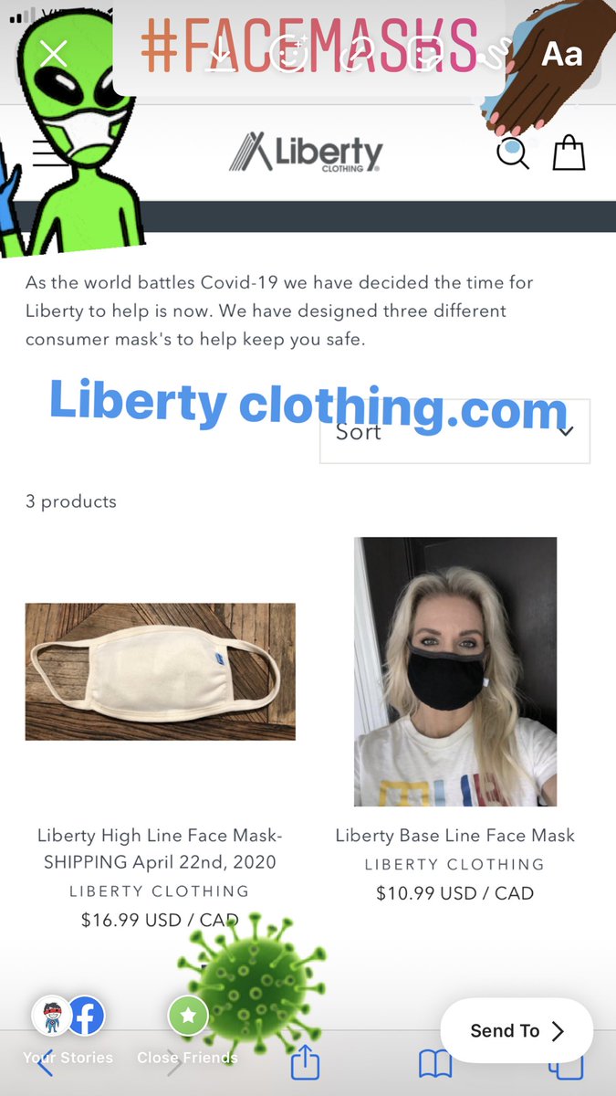 Need face masks? These are well made and a good price. Fit kids and adults. <a href="/LibertyClothing/">Liberty Clothing</a> #COVID19 #facemask #facemasks4all #StaySafe #virus