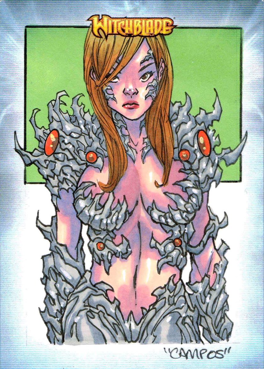 StalkDCampos's tweet photo. Another dive into the archive and we find ourselves in the world of The Witchblade! The last batch. 😁 https://t.co/qH0VSivQA6