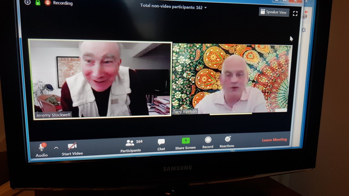 jimmowatt's tweet photo. Watching #kenonline with @jeremystockwell and Terry Johnson bringing the extraordinary Ken Campbell back to life. Exciting live theatre online https://t.co/CV5PWcH2vq
