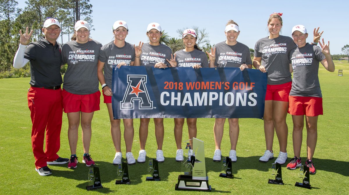 UHCougarWGolf's tweet photo. 𝙍𝙚𝙢𝙚𝙢𝙗𝙚𝙧 𝙩𝙝𝙚 𝙢𝙤𝙢𝙚𝙣𝙩.

After their first title in 2016, Coogs brought home more 🏆🏆🏆 in 2018 and 2019

#GoCoogs https://t.co/C6SCCX39Ri