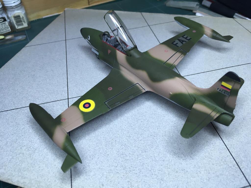 IPMSGUAYAQUIL's tweet photo. T-33A Shooting Star FAE 🇪🇨 esacala 1/72 Heller #fuerzaaereaecuatoriana #t33 #t33shootingstar #hellermodels #avionesaescala #scaleaircraft  #plasticmodel #scalemodel #plastickit #maqueta #maquetismo #aircraftkit #modelkit #modeloaescala #scalemodelsworld #modelaircraft #ipmsgye https://t.co/7vx0x1zmOB