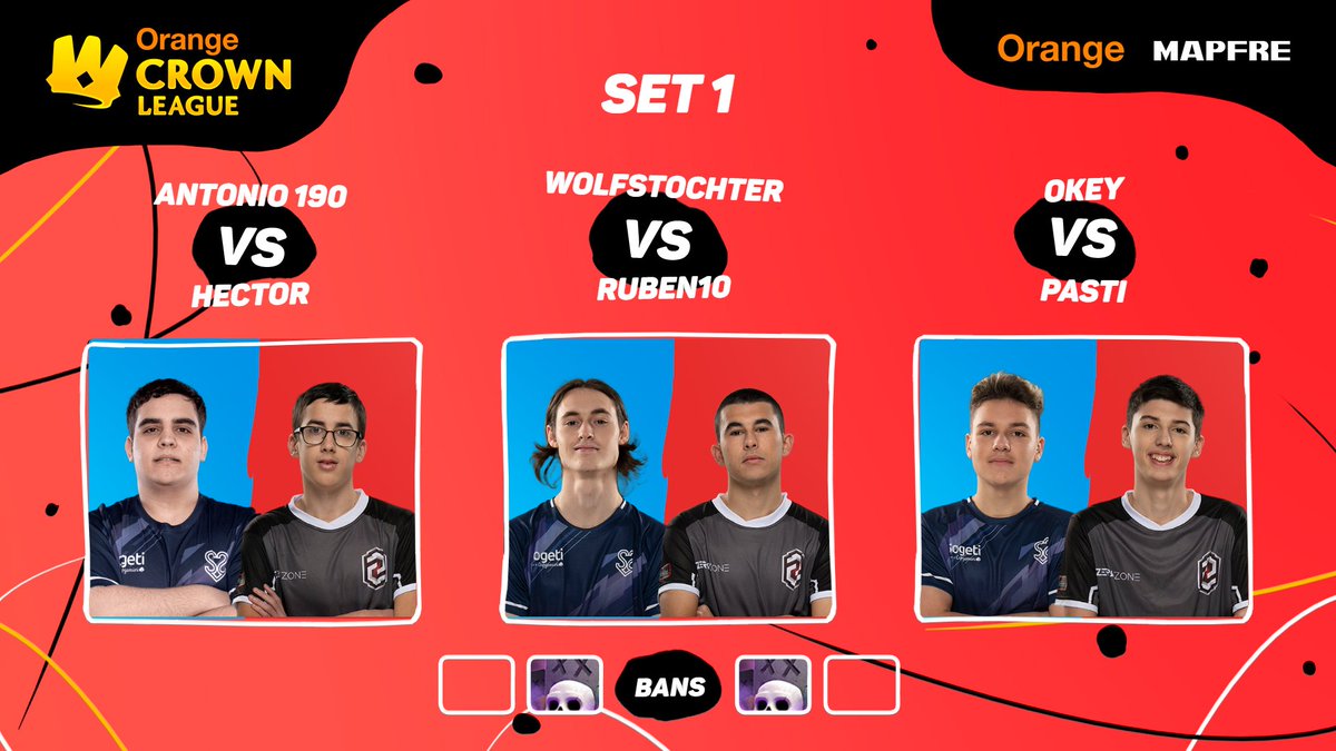 LVPesClash's tweet photo. #OrangeCrownLeague12 | ALINEACIONES Y BANS

@S2Vesports - @zerozoneclub 

📺https://t.co/kF0zNqI9ec https://t.co/S5umcjrADk