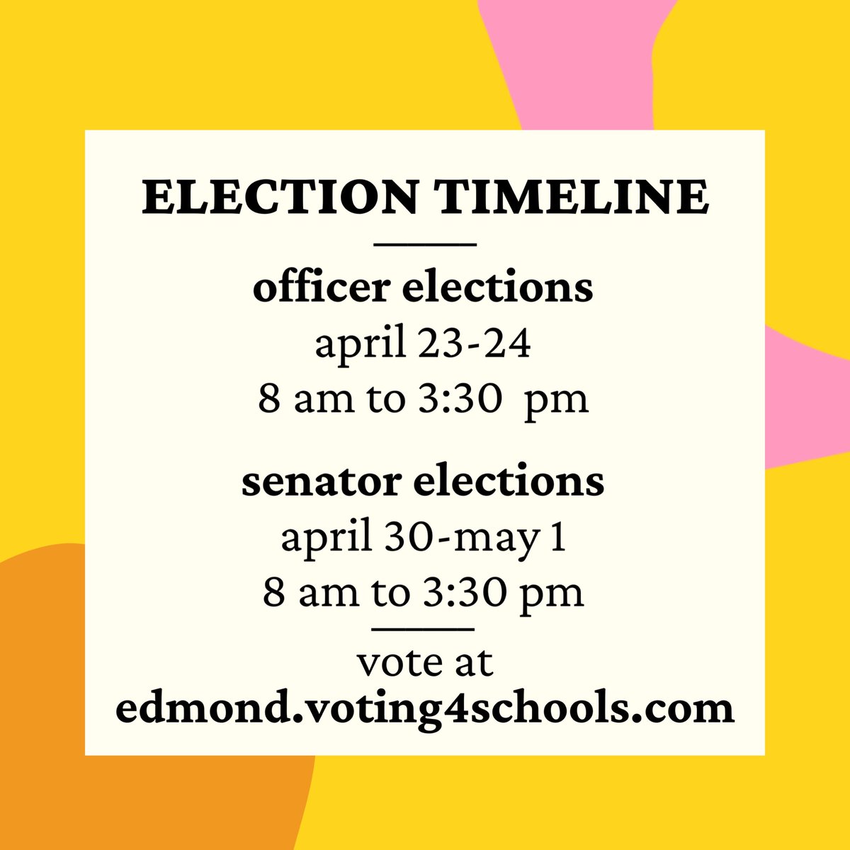stuco elections are on!!! here is the link to the application, due april 24! good luck, we hope you are staying safe &amp; healthy! docs.google.com/forms/d/e/1FAI…