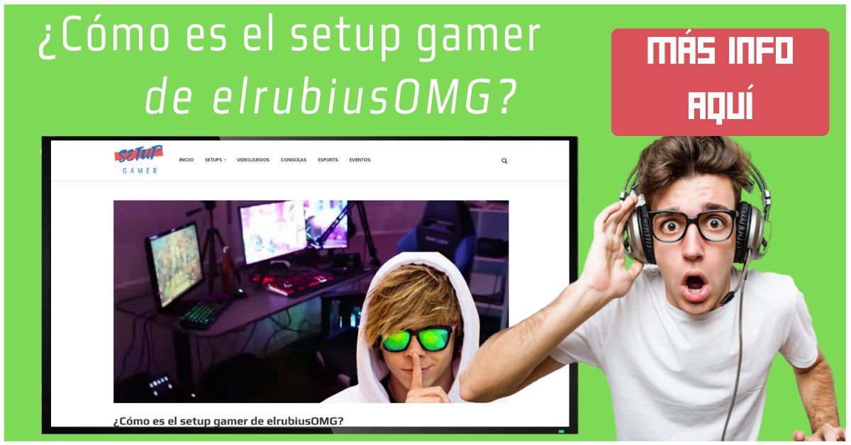 gamer_setup's tweet image. 👉💻¿Cómo es el setup gamer de elrubiusOMG?🎮👈

Cómo puedo conseguir un setup gamer 💻🖥⌨🖱🕹 como el de Rubén
👇👇👇👇👇👇👇
setupgamer.es/como-es-el-set…