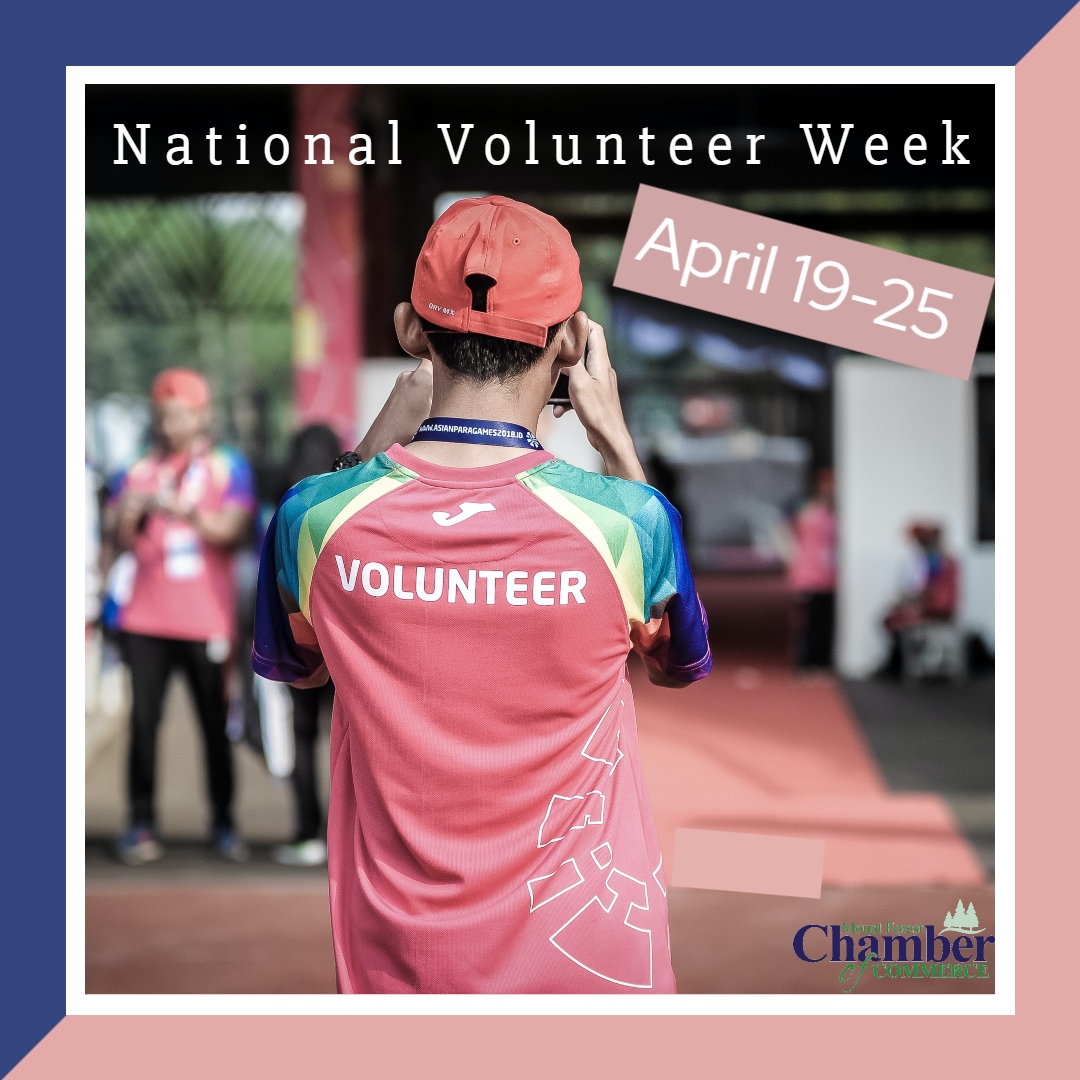 Today marks the first day of National Volunteer Week! Whether that means helping the community or even helping around the house, it’s highly appreciated! #volunteer #ilovemycommunity