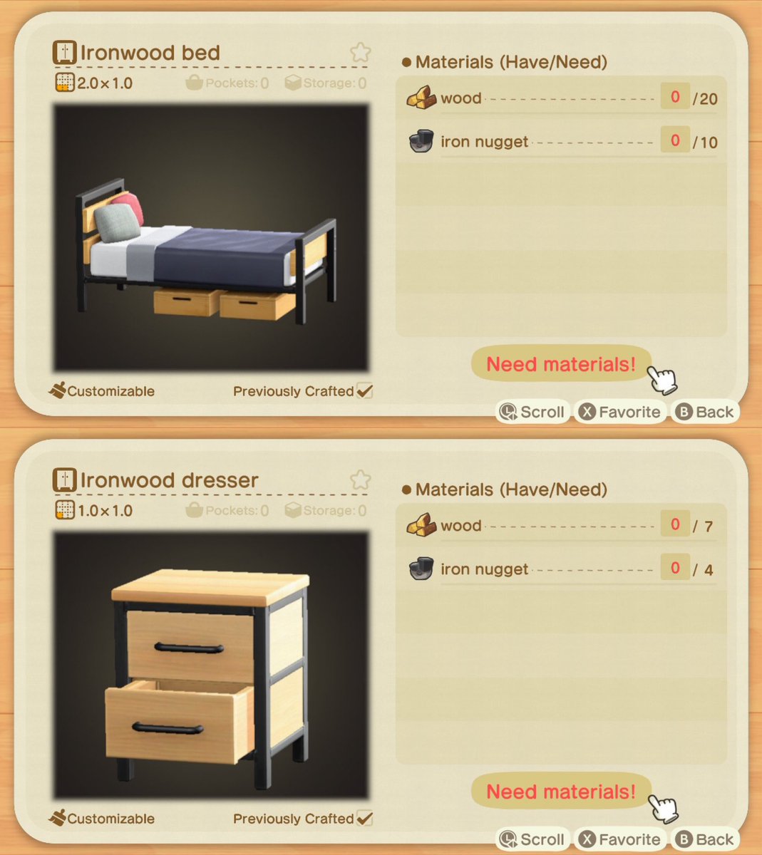 applebaes_'s tweet photo. 🛠 IRONWOOD RECIPE GIVEAWAY 🛠

One lucky winner will get all four recipes below! Just follow &amp; rt to enter, ends in 2 days, good luck everyone🥳 https://t.co/C1xGWIsiu9