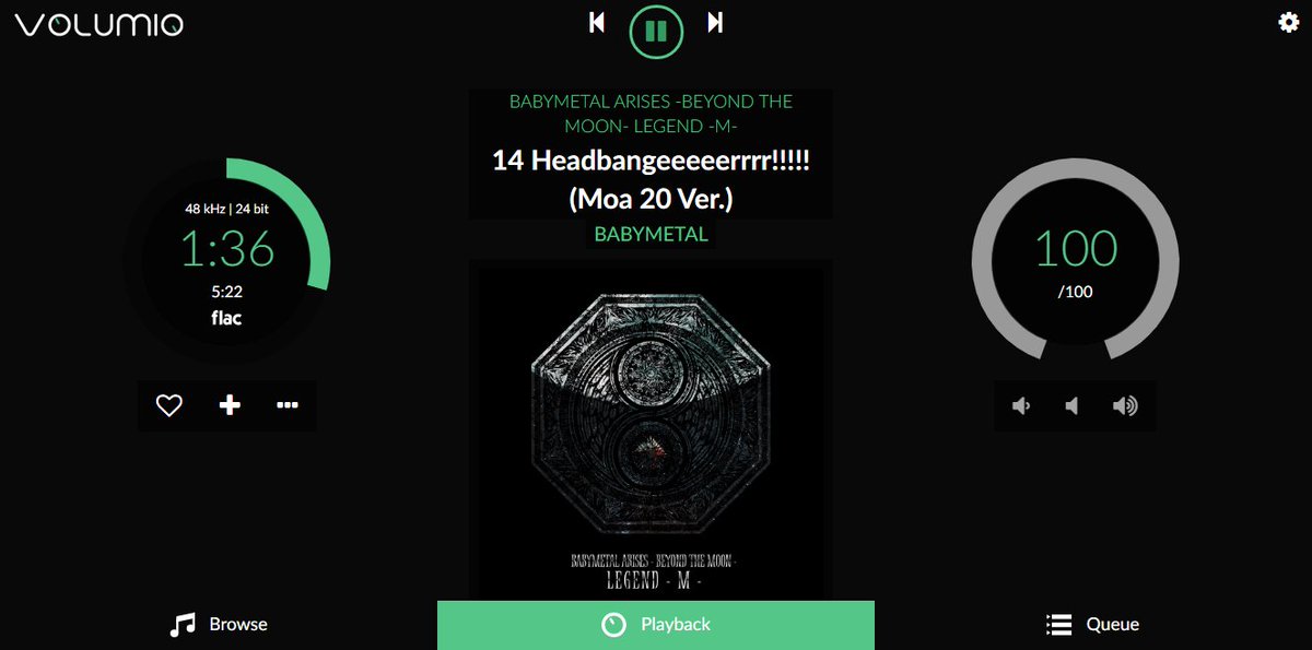 TeuchterLoon's tweet photo. #NowPlaying #BABYMETAL - Headbangeeeeerrrrr!!!!! #MoaBanger https://t.co/JxArhiRlVL