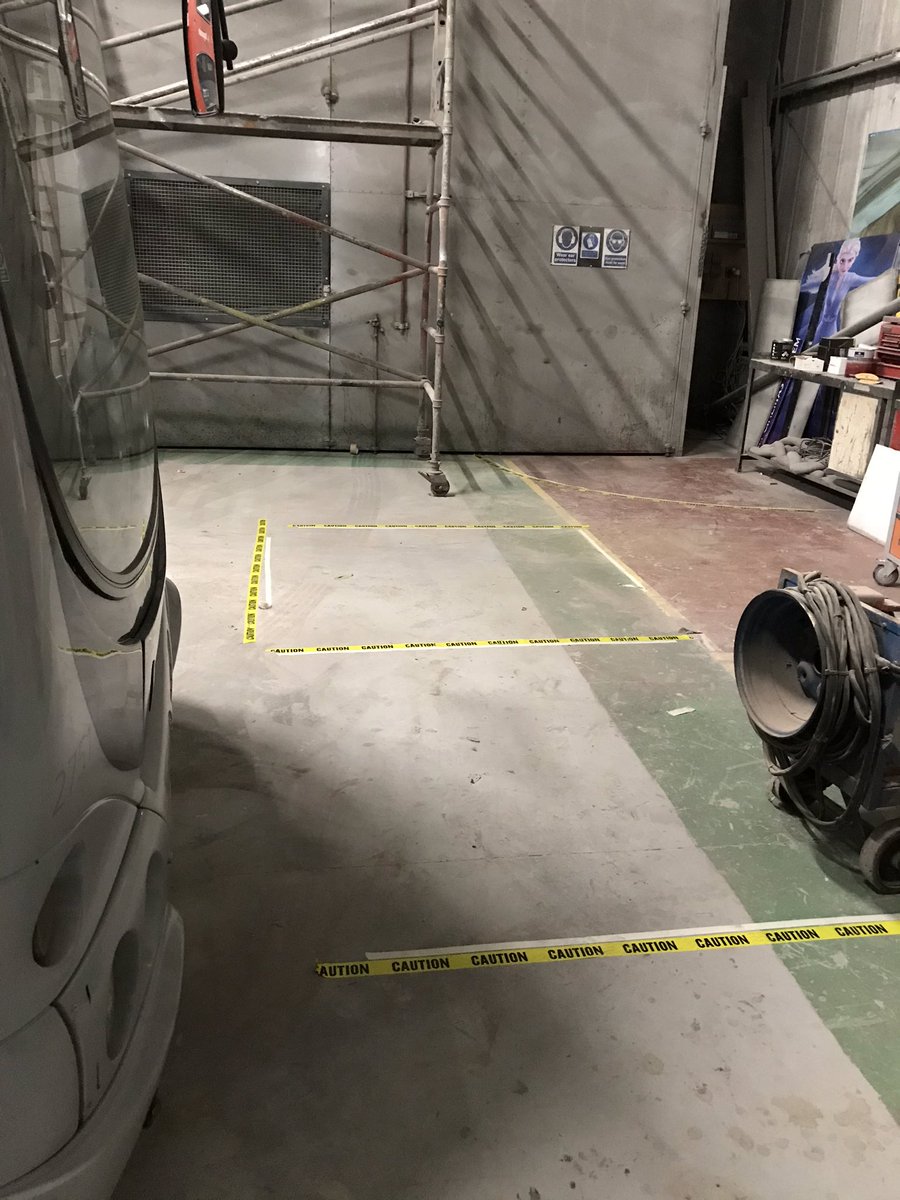 All ready for the team to return tomorrow morning #staysafesavelives