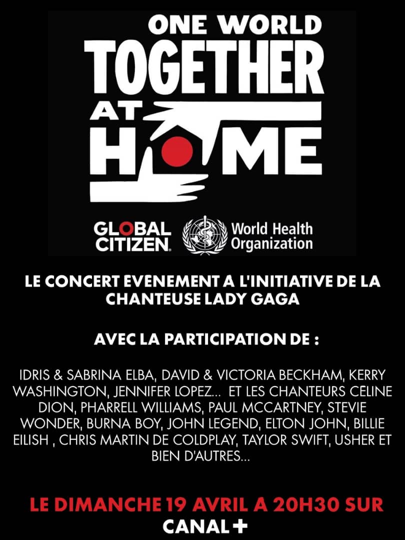 BonasFotio's tweet photo. A l'heure actuelle, l'opération One World : #TogetherAtHome de Lady Gaga, l'OMS et Global Citizen, a déjà généré plus de 127 millions de dollars.
La partie concert qui s'est déroulée la nuit dernière est en diffusion sur Canal + dès 20h30.
#cplusHD #lavieenHD https://t.co/23g5qL2owY