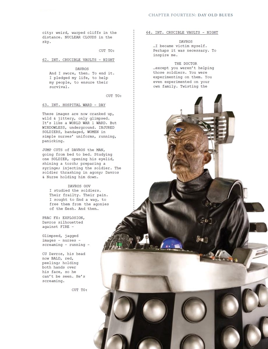 russelldavies63's tweet photo. DELETED SCENES. Jjst couldn't afford them. they got as fa as the readthrough, but... we had to cut. Sob. #SubwaveNetwork https://t.co/38w8qImeWB