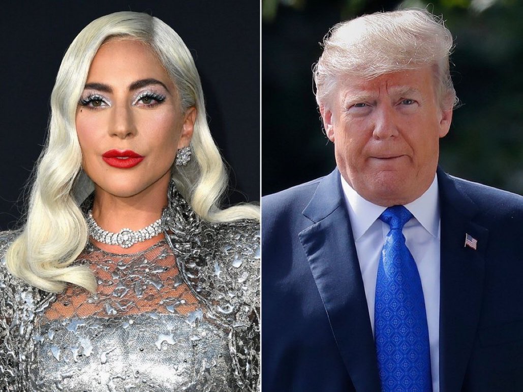 MilkySissy's tweet image. BREAKING: Lady Gaga told Donald Trump no when asked if he could join #OneWorldTogether concert special.
