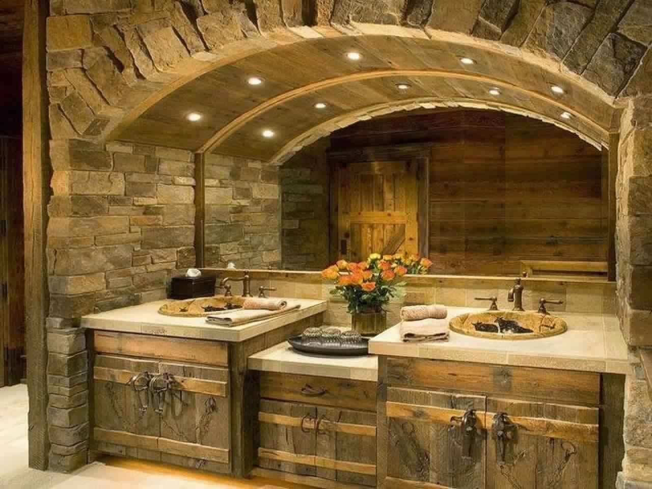 Rustic Bathroom