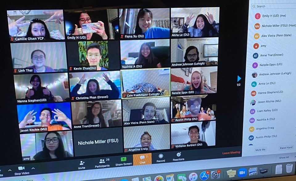 PSPAlphaZeta's tweet photo. Last Friday Brothers from Florida State University, Millersville, University of Delaware, Drexel, West Chester, Penn State, and Lehigh joined The Alpha Zeta Chapter on Zoom! https://t.co/J9WYuhNVkm
