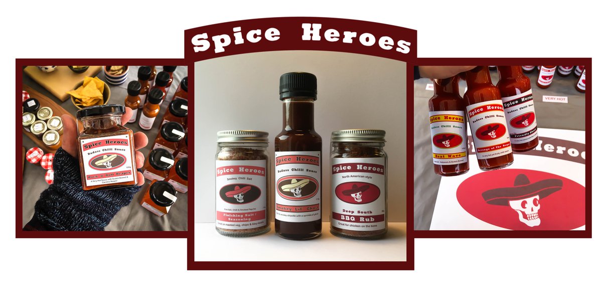 Made in small batches in West Yorkshire!
Available here: etsy.com/uk/shop/SpiceH…
Or direct - just message to discuss and pay with PayPal. 
Buy a few for a discount :-)
#UKCraftersHour <a href="/UKCraftHour/">UK Craft Hour</a> #SpiceHeroes
<a href="/HandmadeHour/">HandmadeHour</a> #HandmadeHour