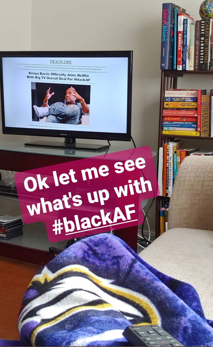 Welp I am  #blackAF... let me see what's up with this new Kenya Barris project. Warning: I'll probably post SPOILERS below.  #TheArts