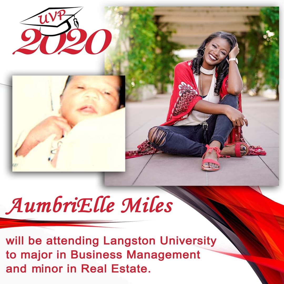 UnionPom's tweet image. We begin a celebration of our UVP Seniors as they slowly begin to transition into the world they've been training for all their lives. Our second #2020seniorshoutout is our very own AumbriElle (Bri) Miles!