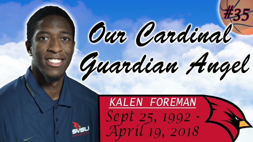 SVSU_MBB's tweet photo. 2 years ago, an incredible soul was needed up in Heaven.. we think about you often and miss you so much, K! Please continue to watch over us 🙏🏾 Your Cardinal Family loves you #FlyHigh35 https://t.co/Lwc3Iwp5y4