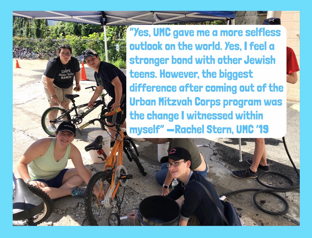 mitzvahcorps's tweet photo. A past Urban Mitzvah Corps participant shares her experiences. Remember to do what you can to keep yourself and those in your community safe during these unprecedented times. #umcnj https://t.co/g6DJSCuvxu