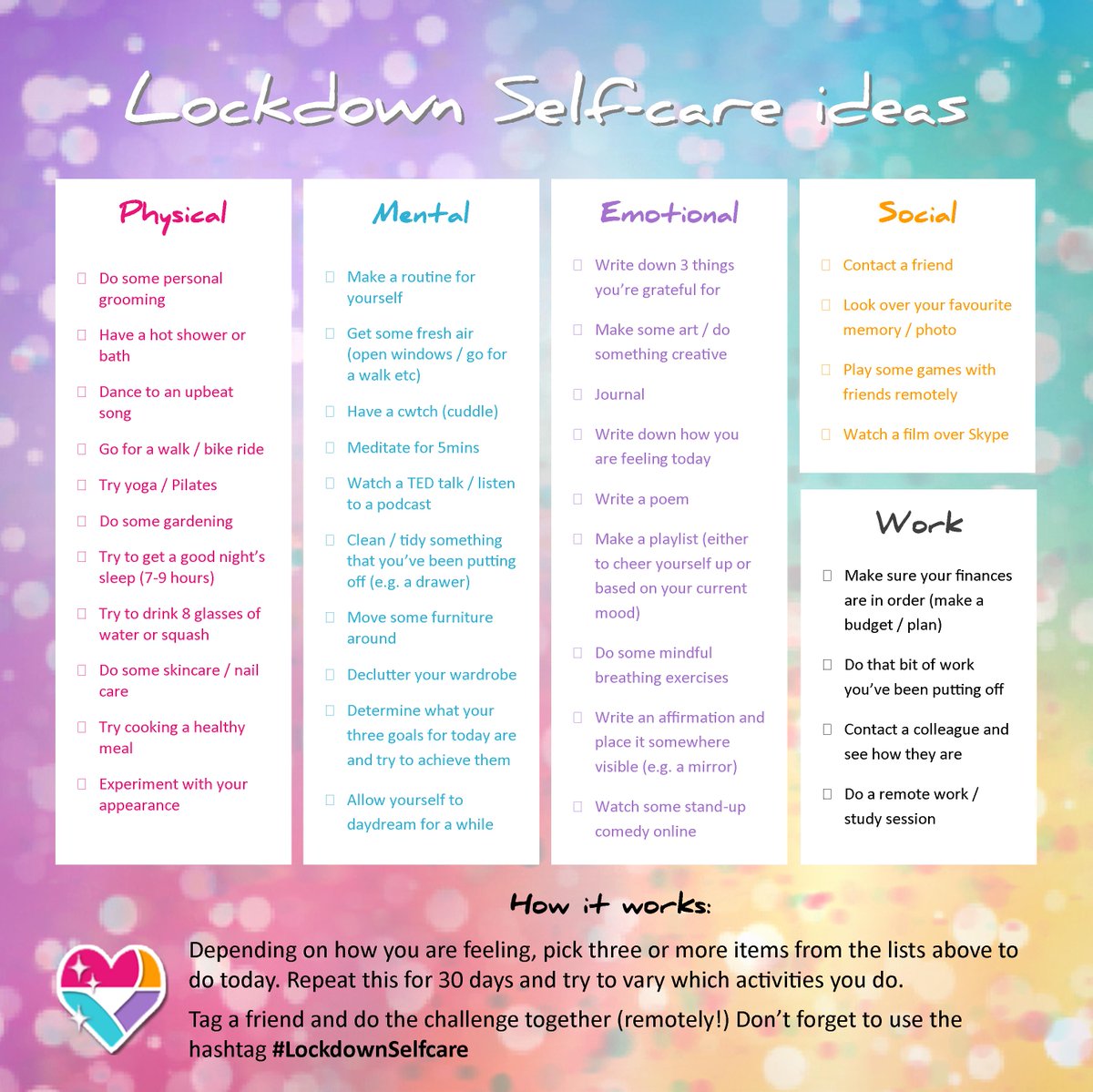 collecre's tweet photo. It's #day24oflockdown, why not start a new challenge with me? #Lockdownselfcare ✨ https://t.co/mFlPz6RZYP