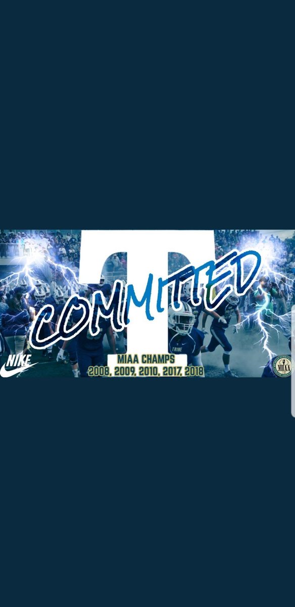 DrewSchulz7's tweet photo. I've enjoyed the recruiting process for football for the past few months and with much consideration I have decide to sign with Trine. I would like to thank the Elkhart Memorial Football coaching staff for all you have done. I am excited to play some ball @CoachAbbs @CoachRav https://t.co/5VnvgPzUzD