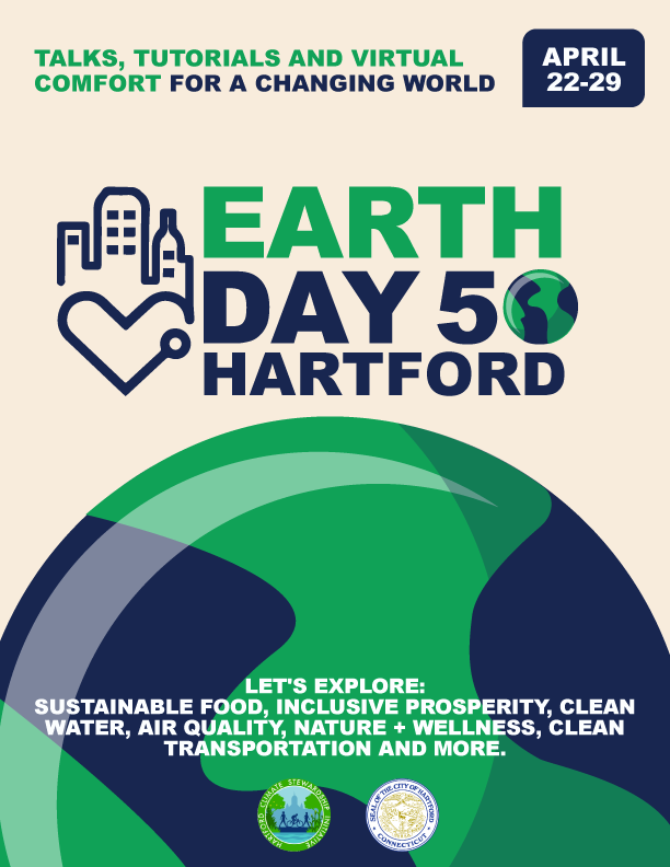 hartfordclimate's tweet photo. Be sure to check out the full program of events for Earth Day 50 Hartford here: https://t.co/eRwNA5DBOm https://t.co/6T4UDUuKGH