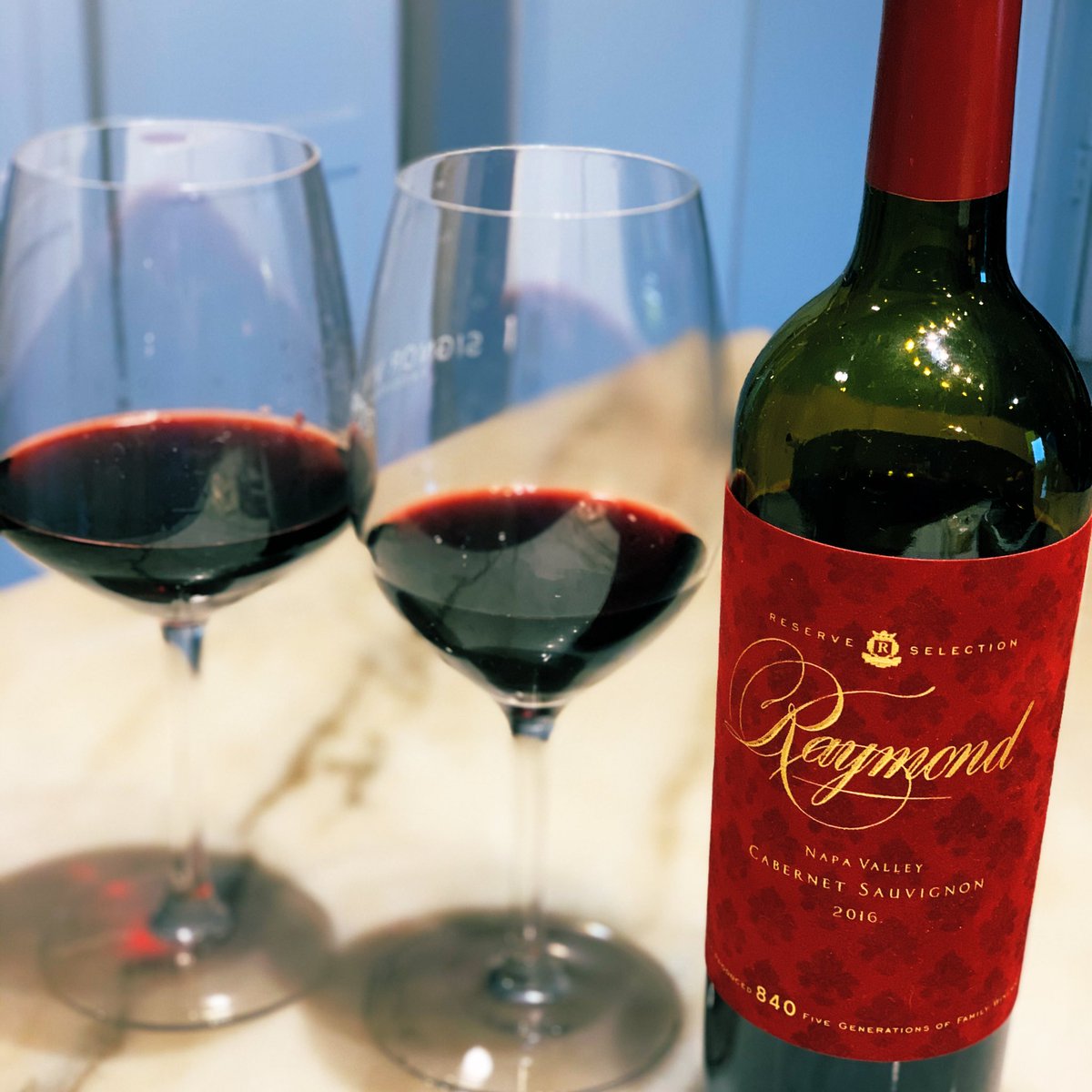 deltoro27's tweet photo. Hello @RaymondVineyard! We were supposed to be Winemakers for a Day this weekend, but instead are #Quarantined in Texas. Spending a rainy day enjoying some of your 2016 Cabernet Sauvignon though - Cheers! https://t.co/NdJLV7RWSJ