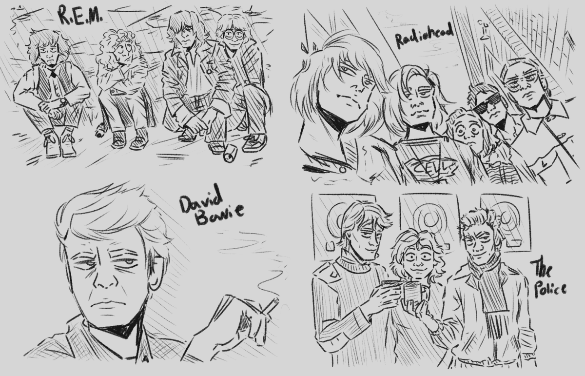 IDK man.

#REM #RadioHead #DavidBowie #ThePolice 