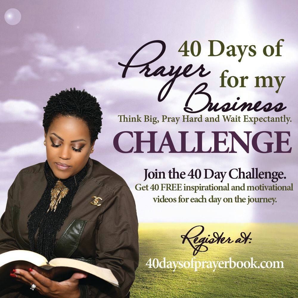 Bosspreneur's tweet photo. The 40 Days of Prayer for My Business Challenge is still going!!!
Register https://t.co/jI4Fm5dBpS
#bosspreneur #isupportHERmovement #colacola #40DPB #womanowned #MBE #WBE #certified #speaker #smallbusinessguide #wb2wb #godsgirl #bosspreneurbreakfast #mvpwork https://t.co/MqNtoMOUZ3