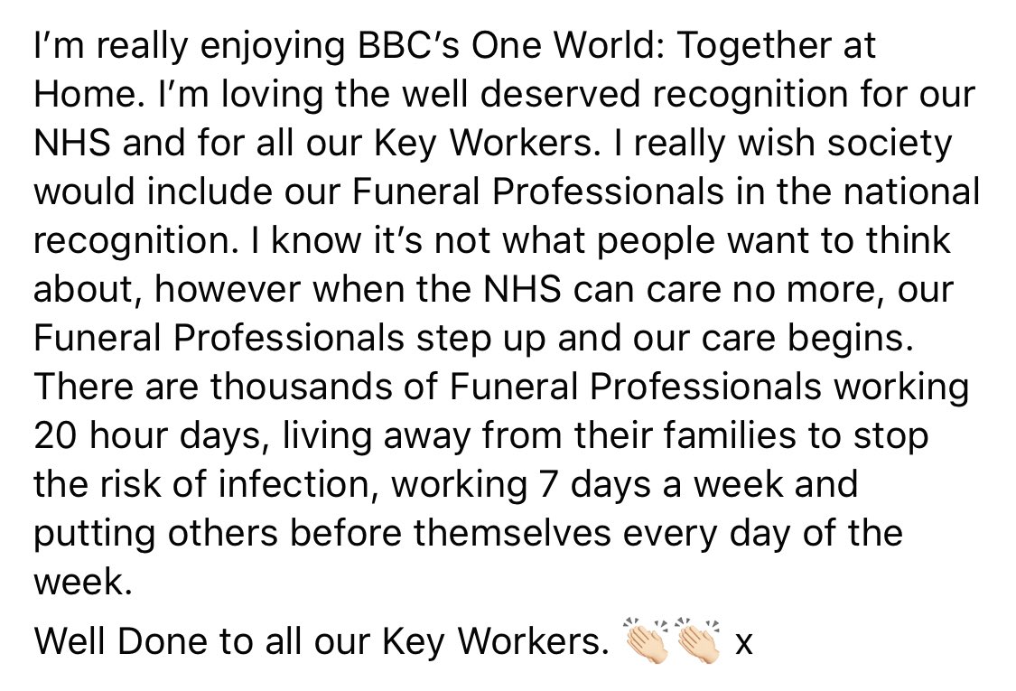 👇🏻👇🏻👇🏻👇🏻👇🏻👇🏻👇🏻👇🏻👇🏻👇🏻👇🏻👇🏻👇🏻#TogetherAtHome #keyworkers <a href="/CoopFuneralcare/">Co-op Funeralcare</a>