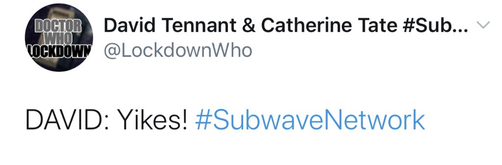 dtstruggle's tweet image. never thought i would say this but: literal david tennant struggle tweets #SubwaveNetwork